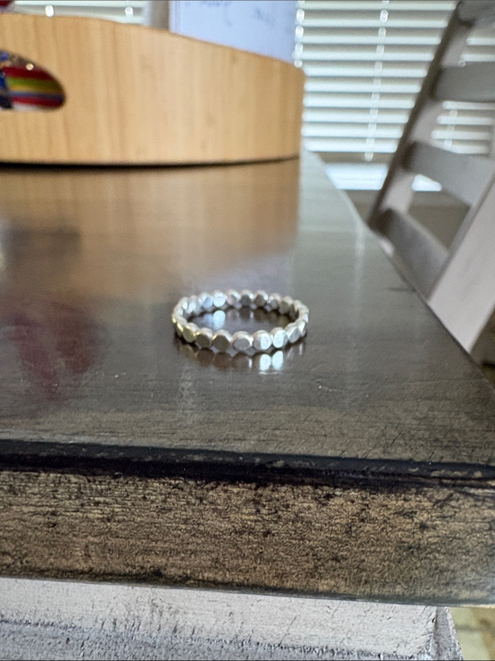 Silver bubble ring - Picture 3 of 3